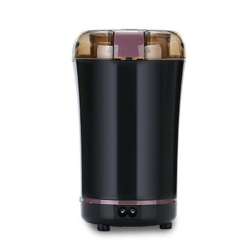Black humidifier with brown top on a white background