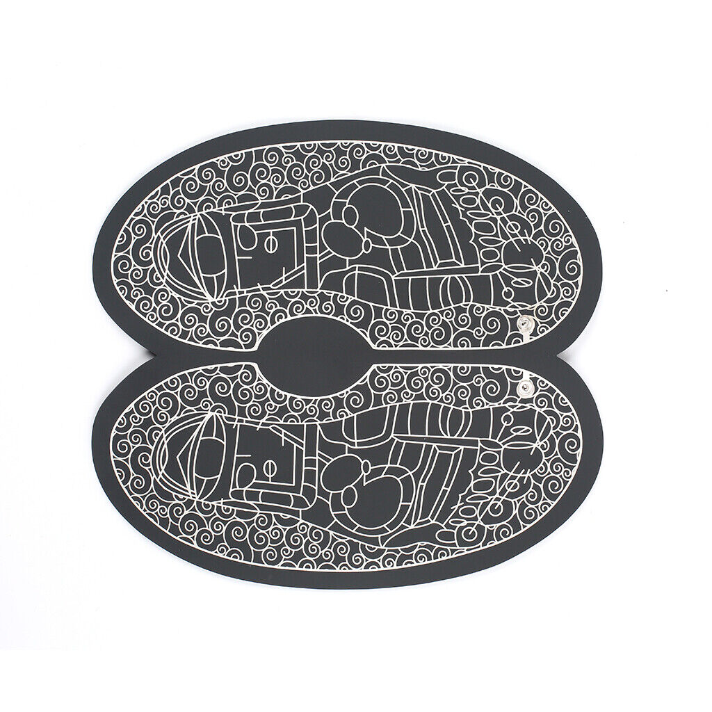 EMS Foot Massager Mat Electric Pad Blood Muscle Circulation Relief Pain LED USB