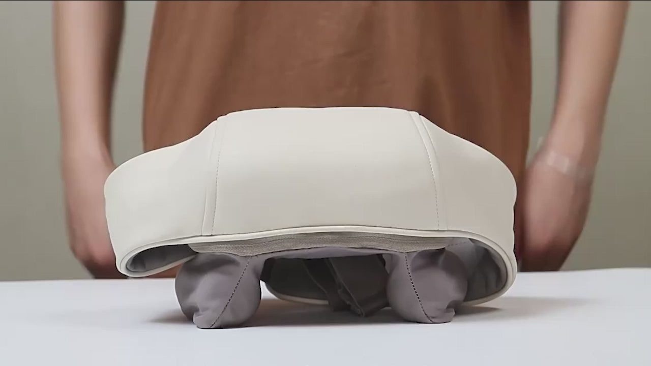 Neck And Shoulder Massager, Shiatsu, Kneading With Heat And 2 Modes